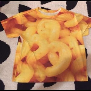 Macaroni and cheese food shirt